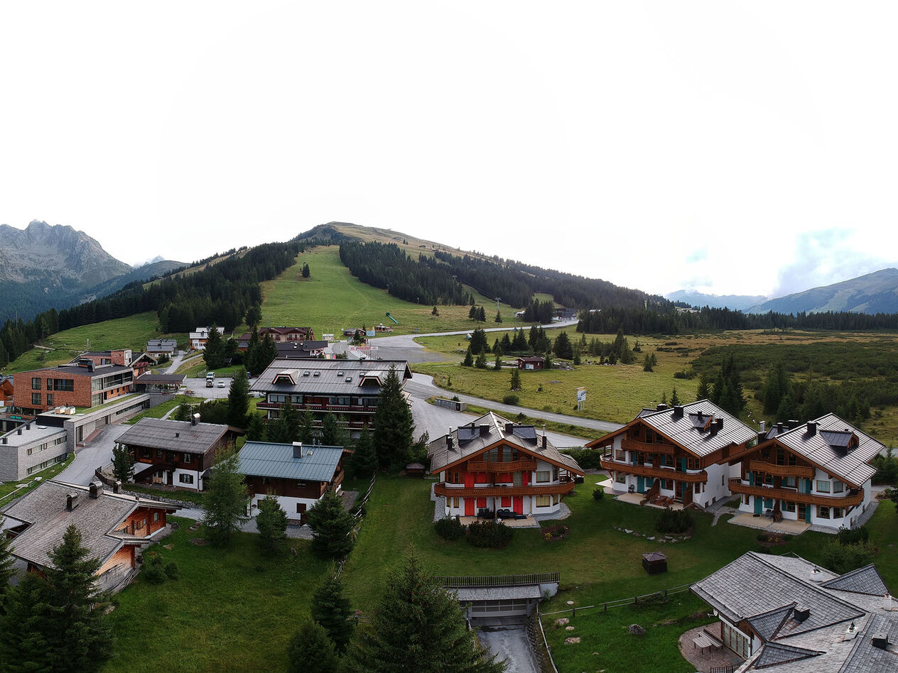 Sommer chalet schwammerl